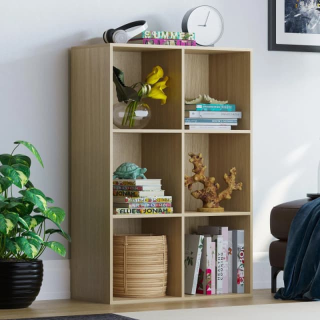 Lassic Vida Designs Durham 2x3 Cube Storage Unit Oak unisex 2x3