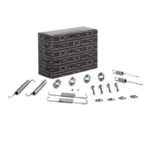 RIDEX Accessory Kit, parking brake shoes 1337P0018 RENAULT,PEUGEOT,CITROEN,SCENIC II (JM0/1_),Scenic I (JA0/1_, FA0_),MEGANE Scenic (JA0/1_)