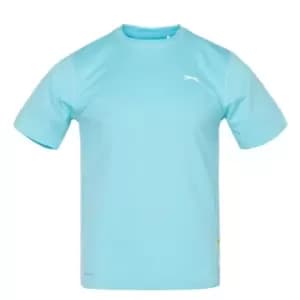 Slazenger Tennis T Shirt Mens - Blue
