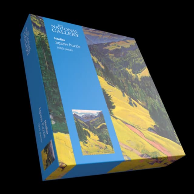 National Gallery The Kien Valley with the Bluemlisalp Massif - National Gallery 1000 Piece Jigsaw Puzzle