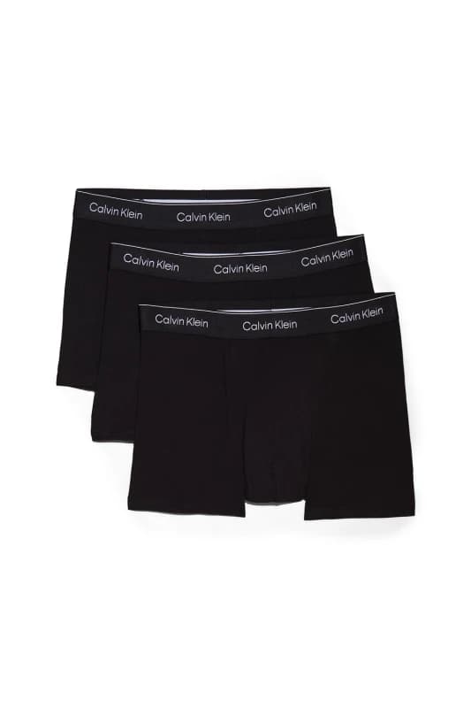 Calvin Klein 3 Pack Icon Relaxed Fit Trunks Black M