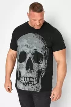 Large Skull Print T-Shirt