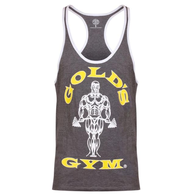Golds Gym Joe Vest Mens Performance Vests Small Gold 58016370350