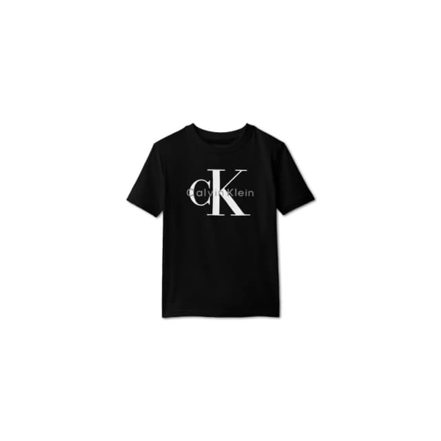 Calvin Klein CK L Logo T-Shirt Jn63 Black male 8Y