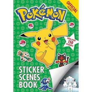 The Official Pokemon Sticker Scenes Book by Pokemon (Paperback, 2017)