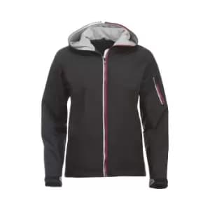 Clique Womens/Ladies Seabrook Hooded Jacket (M) (Black)