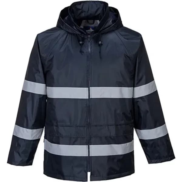 Portwest Classic Iona Mens Rain Jacket F440NAR6XL Colour: Navy