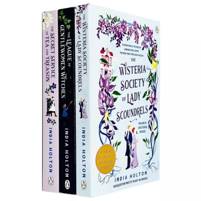 India Holton 3 Book Set The Wisteria Society Of Lady Scoundrels The League Of Gentlewomen Witches India Holton Books