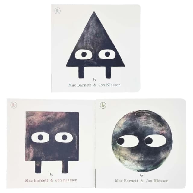 Shape Trilogy Collection Triangle Square Circle 3 Book Collection For Children Picture Books Mac Barnett Books