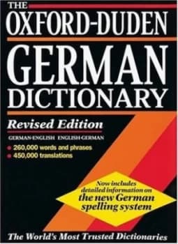 The Oxford-Duden German Dictionary by Werner Scholze-Stubenrecht and J. B Sykes Hardback