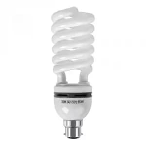 MiniSun 30W BC/B22 CFL Spiral Bulb In Cool White