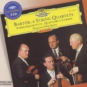 Bartok The 6 String Quartets by Bela Bartok CD Album