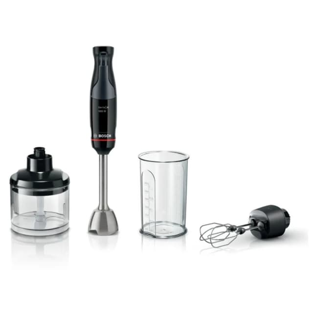 Bosch Series 4 ErgoMaster 3-in-1 Hand Blender - Black MSM4B624GB Black