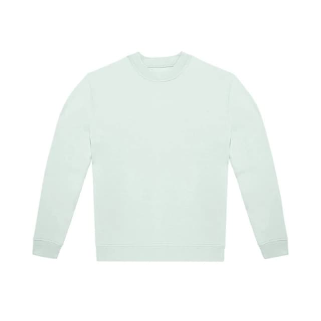 B&C Mens ID.332 Crew Neck Sweatshirt in Mint Size: XS Mint Male XS