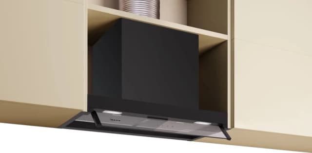 NEFF N50 D65XCC2S0B 60cm Cooker Hood - Black