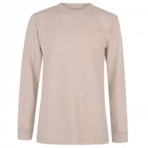 Gelert Sueded Crew Sweater Mens - Beige