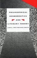 philosophical hermeneutics and literary theory