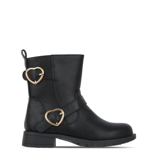 Miso Bella Biker Boots Childrens Black female C10 (28)