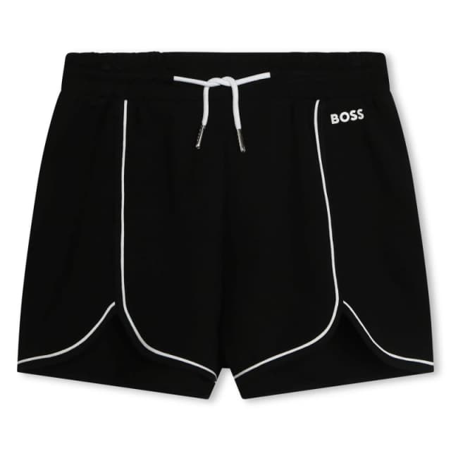 Boss Logo Shorts Juniors - Black 8 - 9 Years