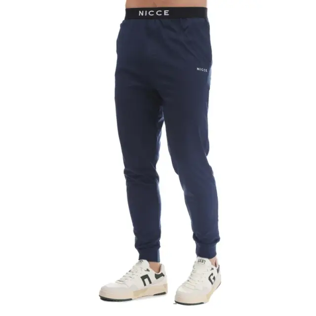 Nicce Oren Cuffed Lounge Pant - Blue Blue L