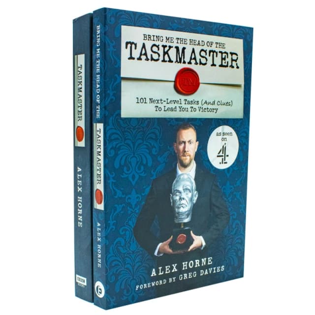 Taskmaster Collection 2 Books Set (Taskmaster, Bring Me The Head Of The Taskmaster) Alex Horne Books