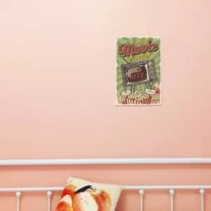 Cinema 3 Multicolor Decorative Metal Wall Accessory