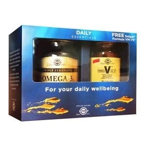 Solgar Triple Strength Omega 3 Softgels Free Solgar VM75 30 Tablets 50 Softgels 30 Tabs