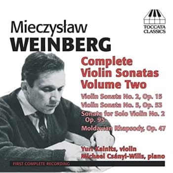 Yuri Kalnits - Mieczyslaw Weinberg: Complete Violin Sonatas CD