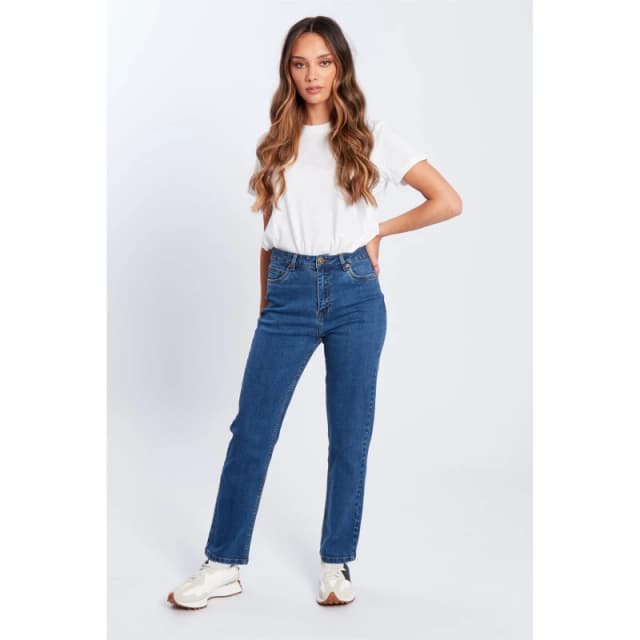 Be You Mom Jeans Womens - Blue Blue 8