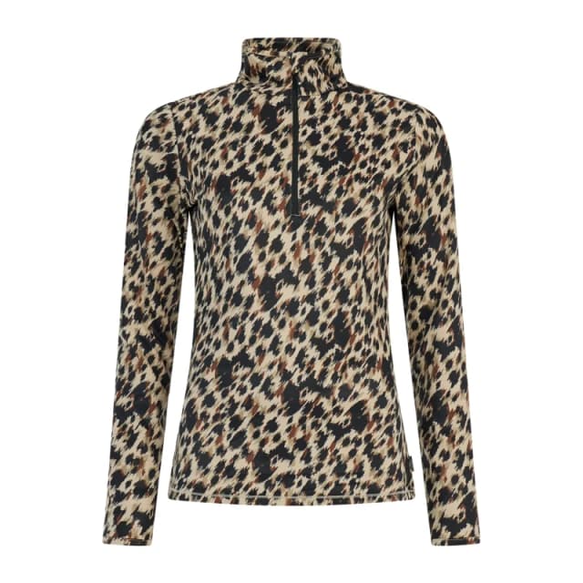 Protest Womens 1/4 zip fleece Protest Vessy Marron Female M