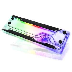 Raijintek ACHERON 360 RBW D-RGB Distro Plate - Acrylic