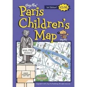 Guy Fox Maps for Children Paris Childrens Map Sheet map 2014