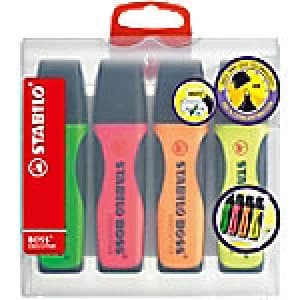 STABILO Highlighter Boss Executive 2mm Assorted 4 Pieces