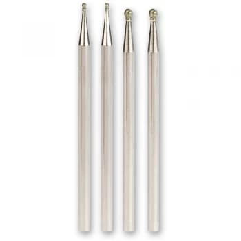 Proxxon Diamond Cutters and Grinders - Proxxon Diamond Ball Point 1.0mm (pkt 2) - 28212