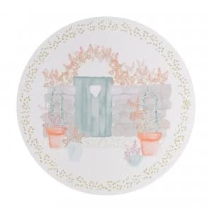 Denby Walled Garden Round Placemats Pack of 6