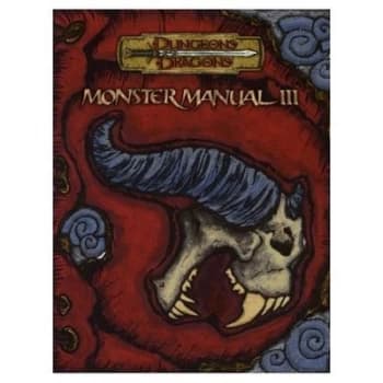 Monstermanual. No. 3 Hardback