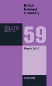 British National Formulary. 59 March 2010 Paperback
