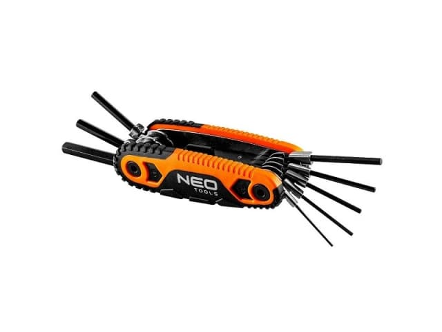 NEO TOOLS 09-571 Angled Screwdriver Set Number of tools: 8, Metal, Spanner Size: 8mm Metal Angled Screwdriver Set (6627)