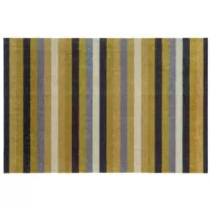 Washamat Recylon Design Ochre Stripe Mat 75X50Cm