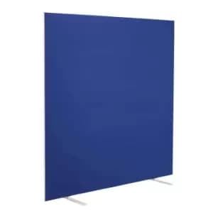 1600W X 1600H Upholstered Floor Standing Screen Straight - Royal Blue