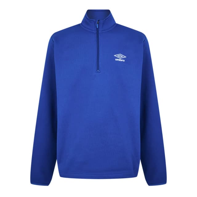 Umbro Half Zip Top Adults - Blue Blue S