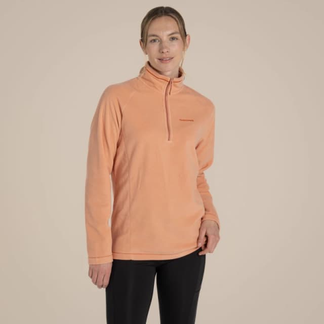 Craghoppers Insulated 'Miska' Half-Zip Fleece Terracotta