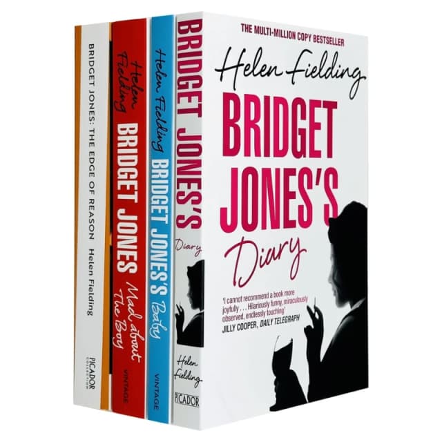 Bridget Jones Series By Helen Fielding Complete 4 Book Collection Helen Fielding Books