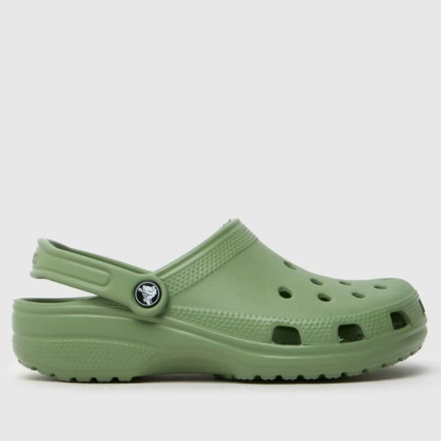Crocs Unisex Classic Clogs Moss W4/M3