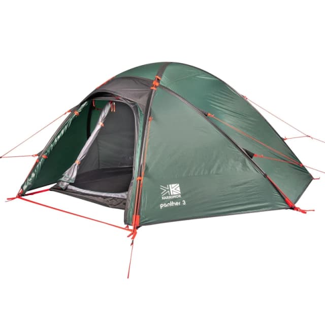 Karrimor Panther 3 Person Backpacking Tent Green unisex One Size