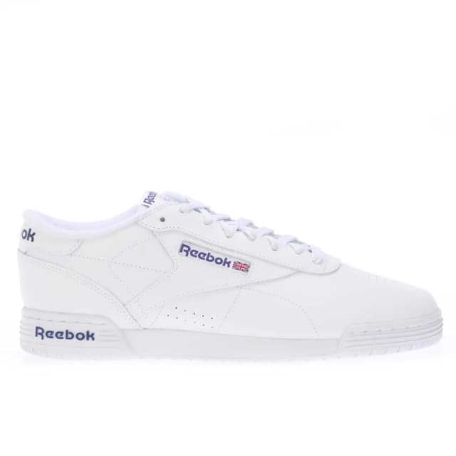 Reebok Ex-O-Fit Lo Clean Logo Intense Trainers - White White 5