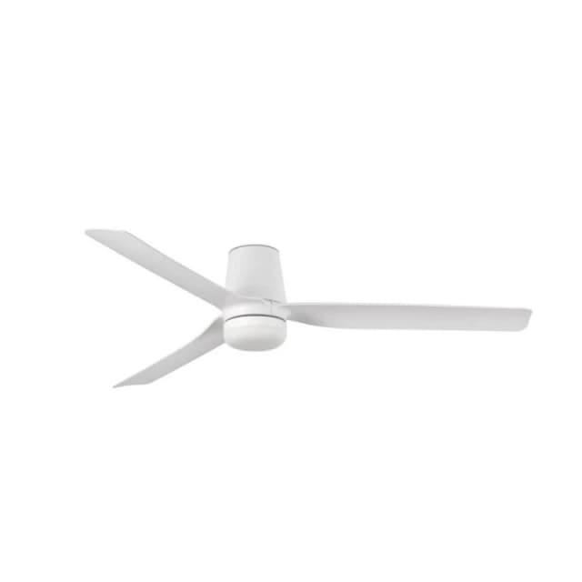 Netlighting Punt Tub Medium LED White DC Ceiling Fan 6 Speed White Unisex