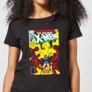 X-Men Dark Phoenix The Black Queen Womens T-Shirt - Black - XXL