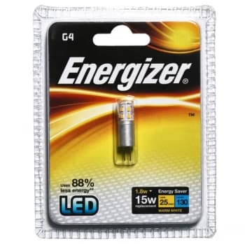 Energizer High Tech LED G4 Warm White 130lm