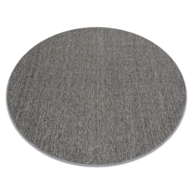 RugsX Casablanca Loom Rug in Grey Size: 200cm diameter Grey Unisex 200cm diameter
